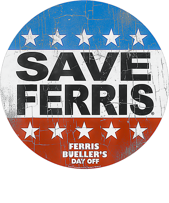 ferris-bueller-save-ferris-american-button-handsley-nguyen-transparent.png